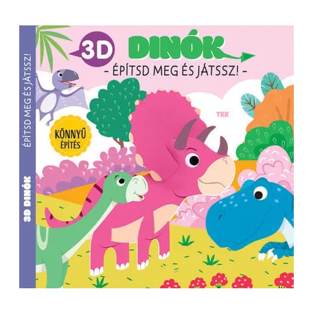 3D Dínók - Építsd meg és játssz!