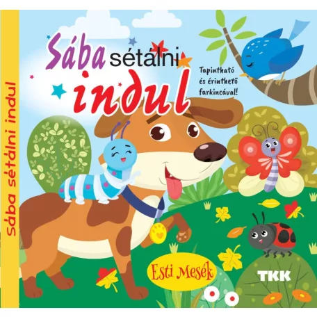 Sába sétálni indul