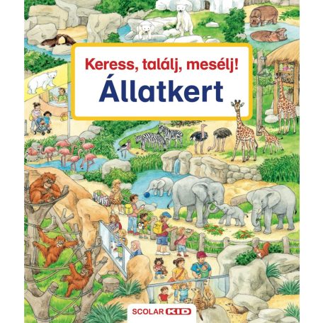 Keress, találj, mesélj! Állatkert
