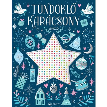 Tündöklő karácsony - színező