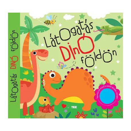 Látogatás dínóföldön - Tapintsd és érezd a belső oldalak mintáit!