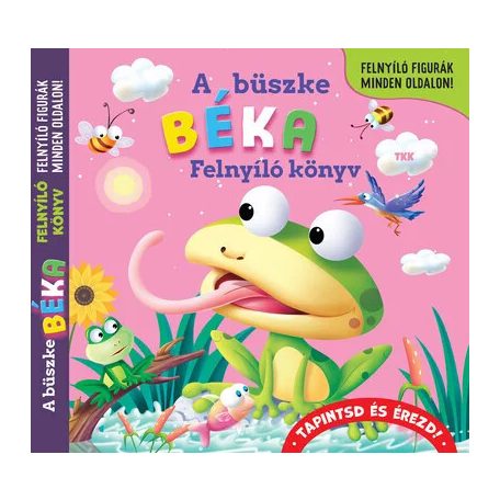A büszke béka - felnyíló könyv