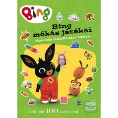Bing mókás játékai  - Matricás foglalkoztató