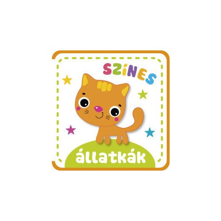 Színes állatkák - szivacskönyv