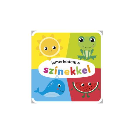 Ismerkedem a színekkel - szivacskönyv