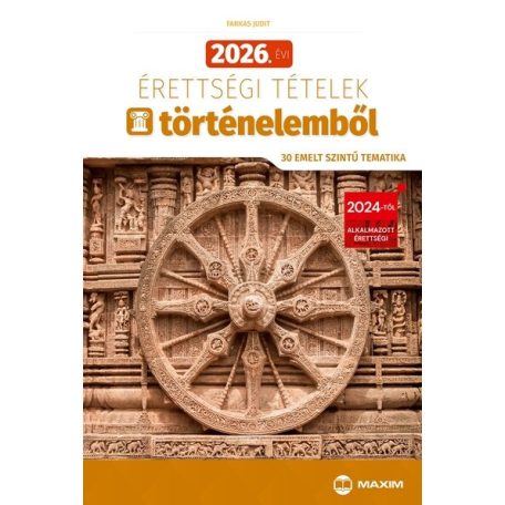 2026. évi érettségi tételek történelemből (30 emelt szintű tematika)