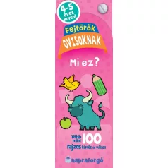 Fejtörők ovisoknak - Mi ez?