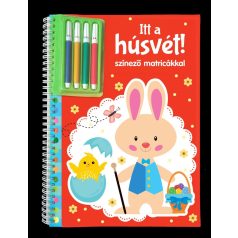 Itt a húsvét! - Színező matricákkal és filctollal