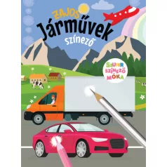 Zajos járművek színező - Szuper színező móka
