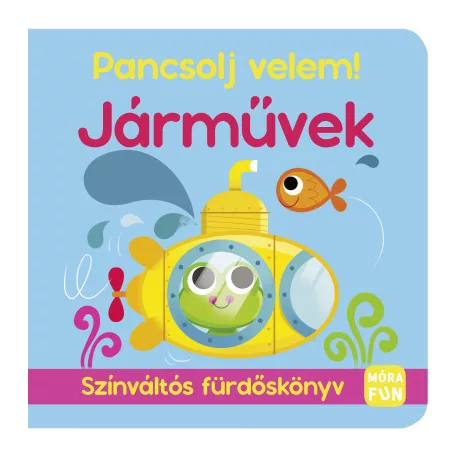 Pancsolj velem! - Járművek - Színváltós fürdőskönyv
