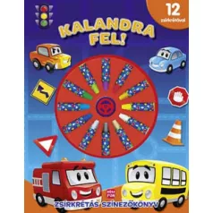 Kalandra fel! Zsírkrétás színezőkönyv