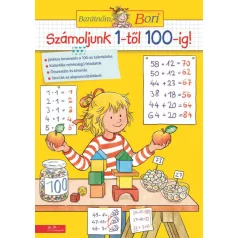 Számoljunk 1-től 100-ig! - Barátnőm, Bori foglalkoztató