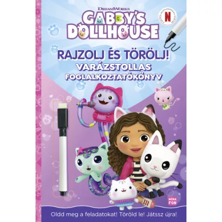 Gabi - Rajzolj és törölj! - varázstollas foglalkoztatókönyv