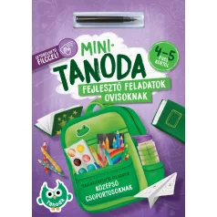 Minitanoda letörölhető filccel - 4-5 éves kortól