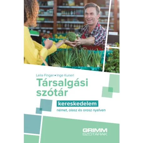 Társalgási szótár - kereskedelem - német, olasz és orosz nyelven