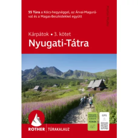 Nyugati-Tátra Rother túrakalauz