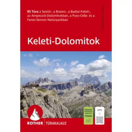 Keleti-Dolomitok Rother túrakalauz