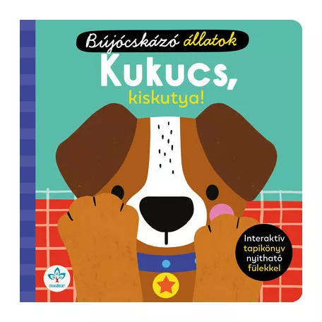 Kukucs, kiskutya! – Interaktív tapikönyv nyitható fülekkel