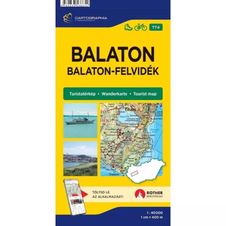 Balaton turistatérkép [TT4]