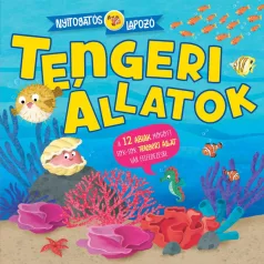 Nyitogatós lapozó - Tengeri állatok