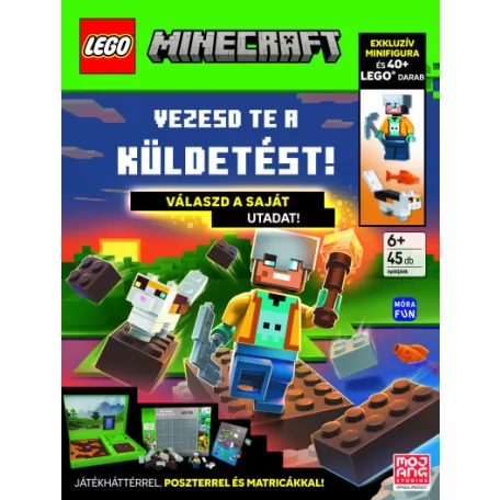 Lego Minecrat. Vezesd te a küldetést! Válaszd a saját utadat!