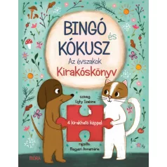   Bingó és Kókusz - Az évszakok - Saját fejlesztésű puzzle könyv