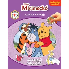 Matricás mókafüzet: Micimackó