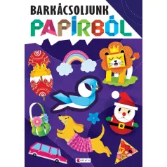 Barkácsoljunk papírból - lila