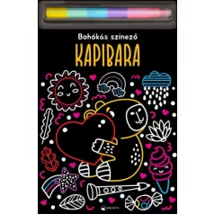 Kapibara - Bohókás színező