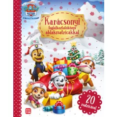   Mancs Őrjárat. Karácsonyi foglalkoztatókönyv ablakmatricákkal